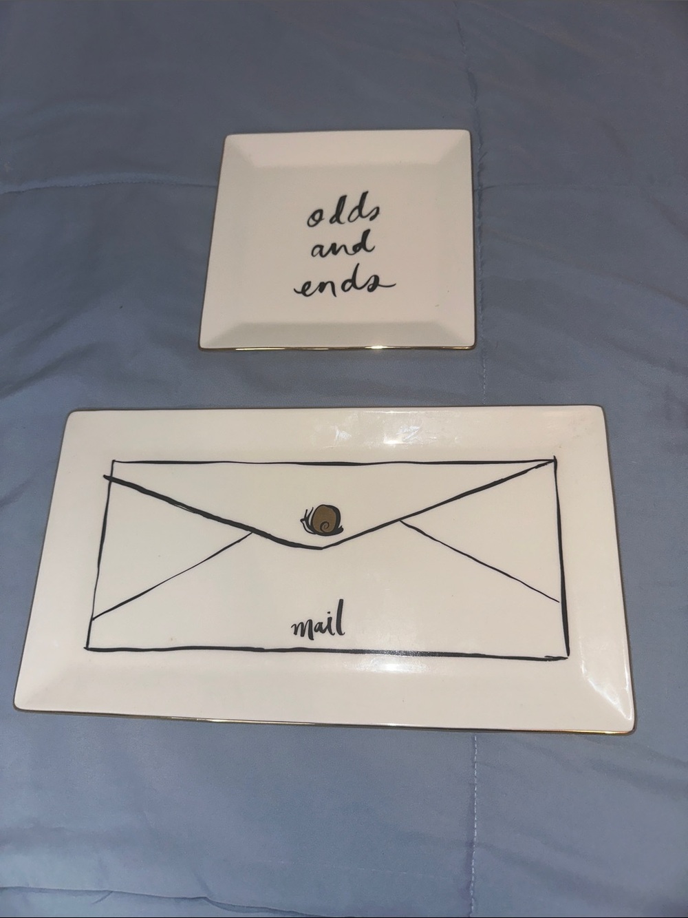 kate spade Lenox Snail Mail letter organizer